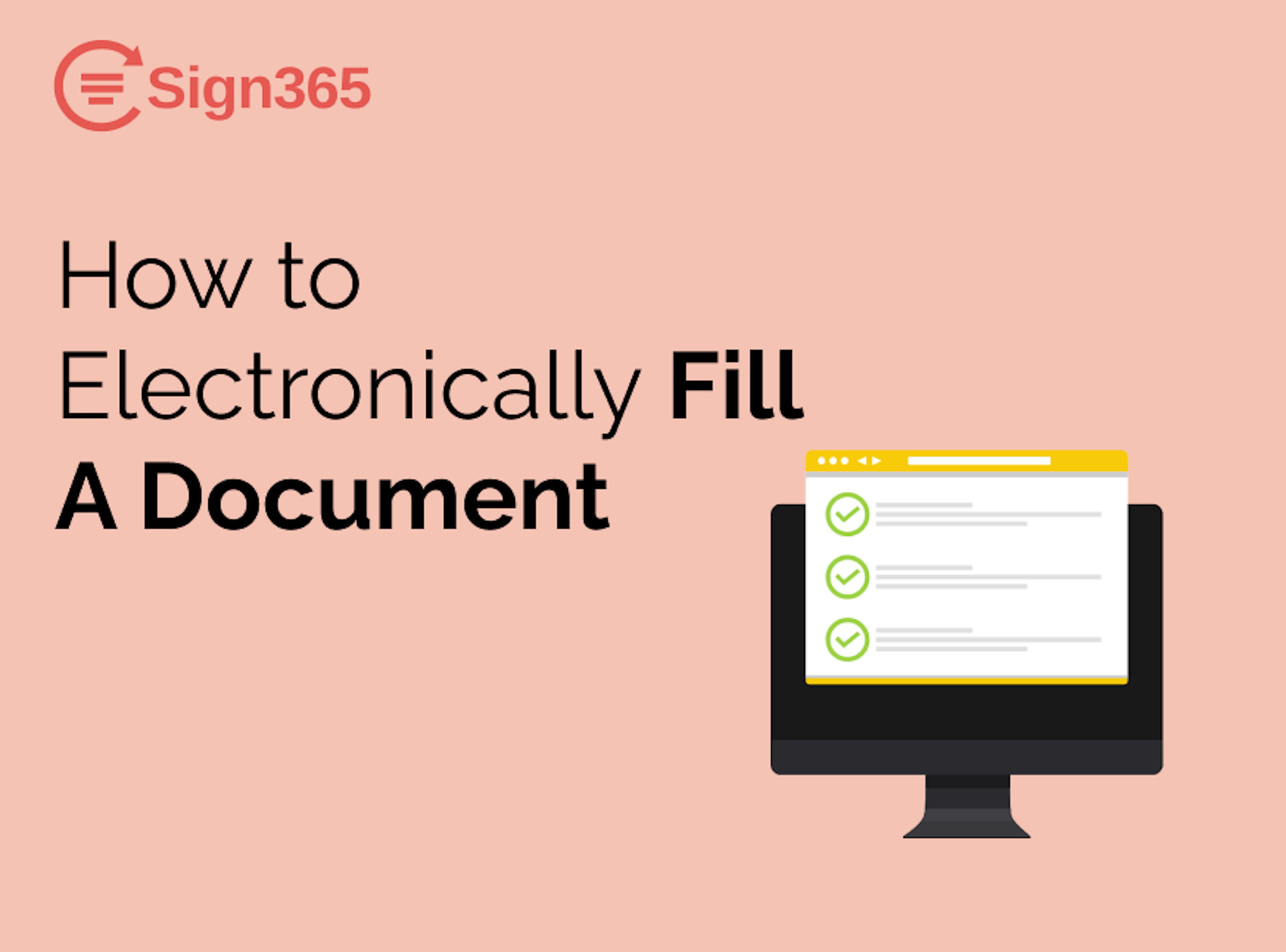 How to Electronically Fill A Document